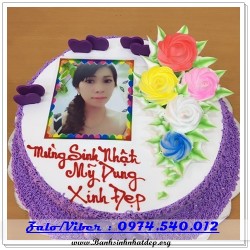 Mẫu Bánh Sinh Nhật Đẹp - A603